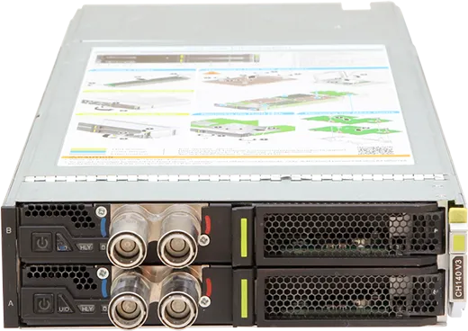 Замена блока питания Huawei FusionServer CH140L V3